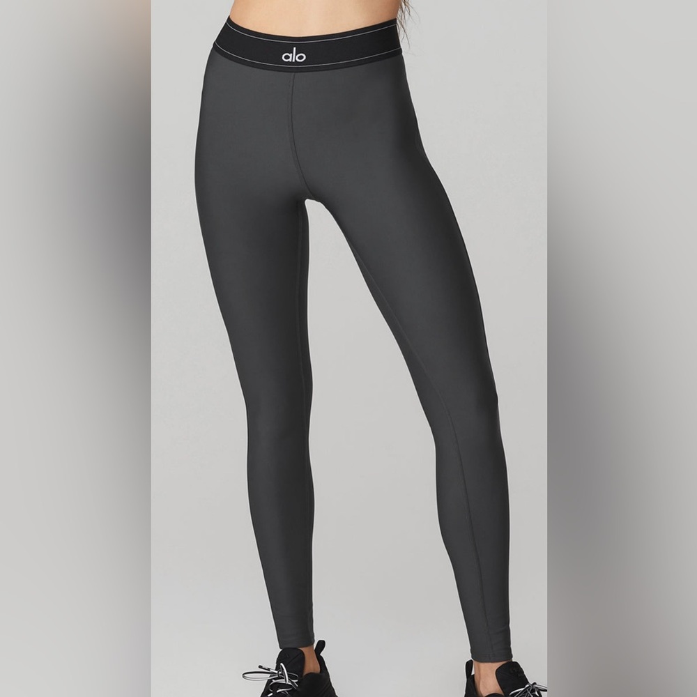 Airlift High-Waist suit up leggings - Anthracite/Black